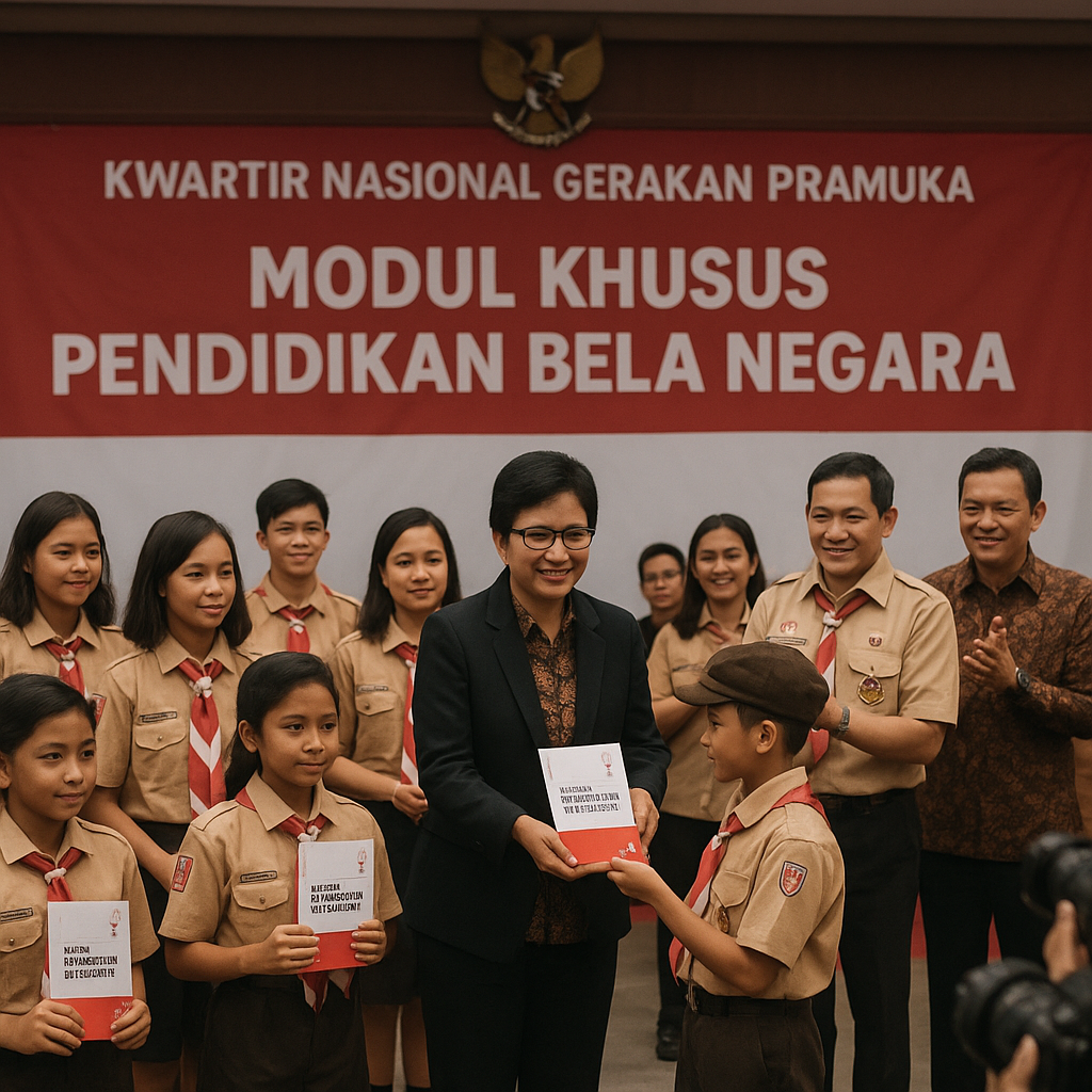 Pramuka Jadi Wahana Pendidikan Bela Negara, Kwartir Nasional...