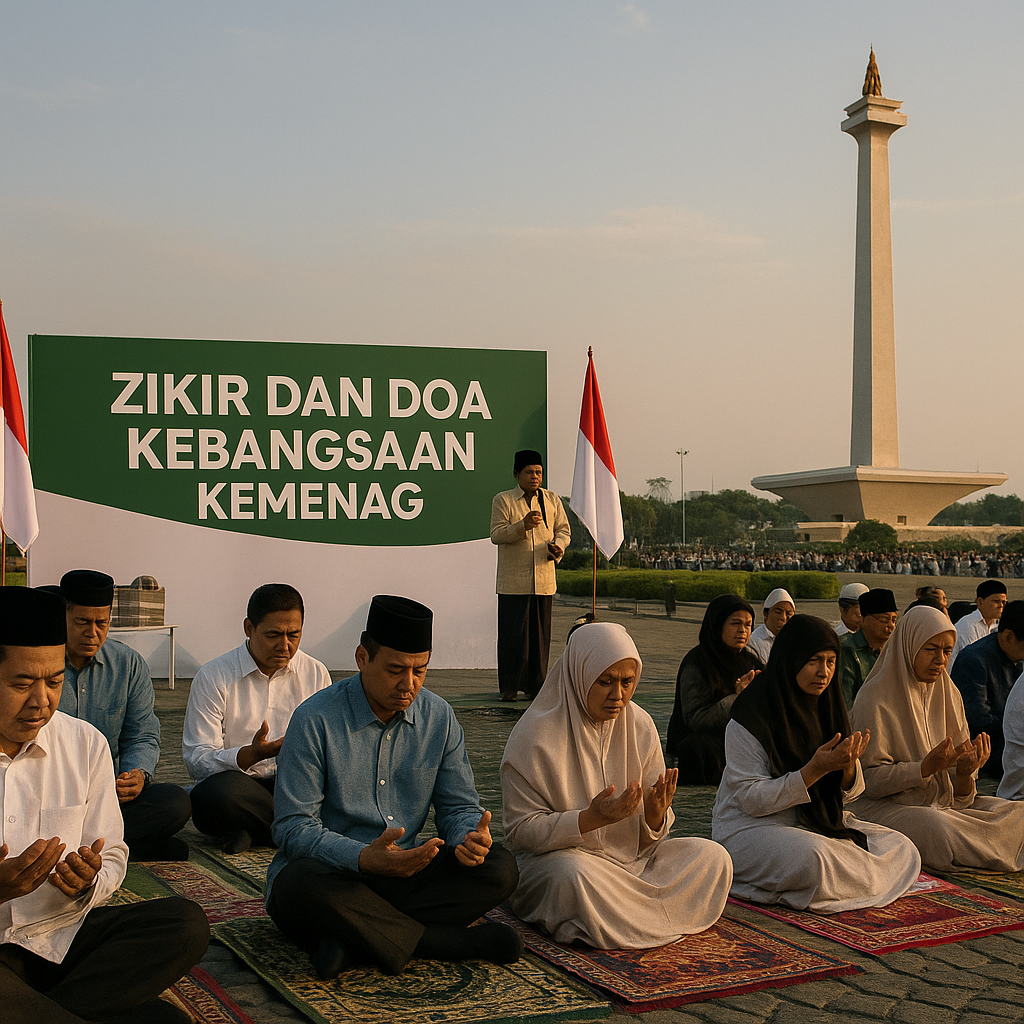 Sambut Bulan Kemerdekaan, Kemenag Gelar Zikir dan Doa Kebang...