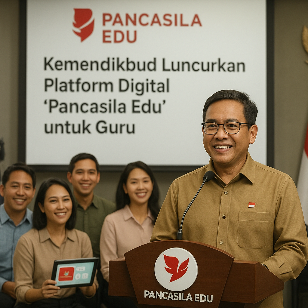 Kemendikbud Luncurkan Platform Digital 'Pancasila Edu' untuk...