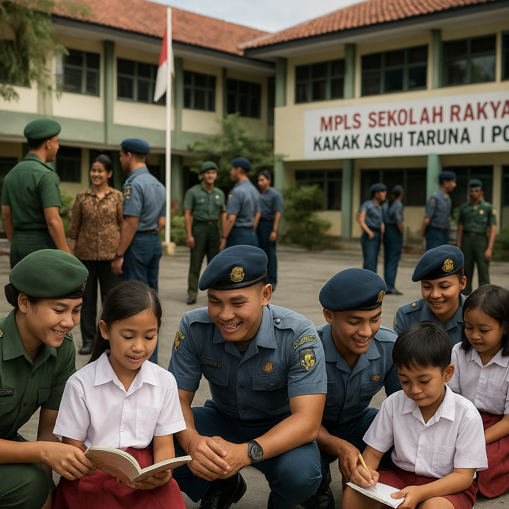 Ratusan Taruna Akmil dan Akpol Diterjunkan Jadi Kakak Asuh S...