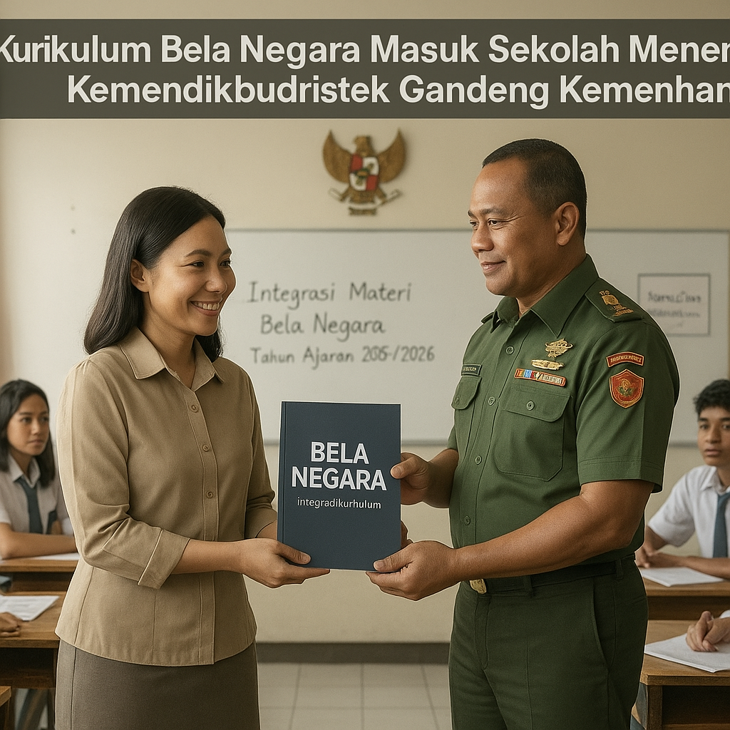 Kurikulum Bela Negara Masuk Sekolah Menengah, Kemendikbudris...