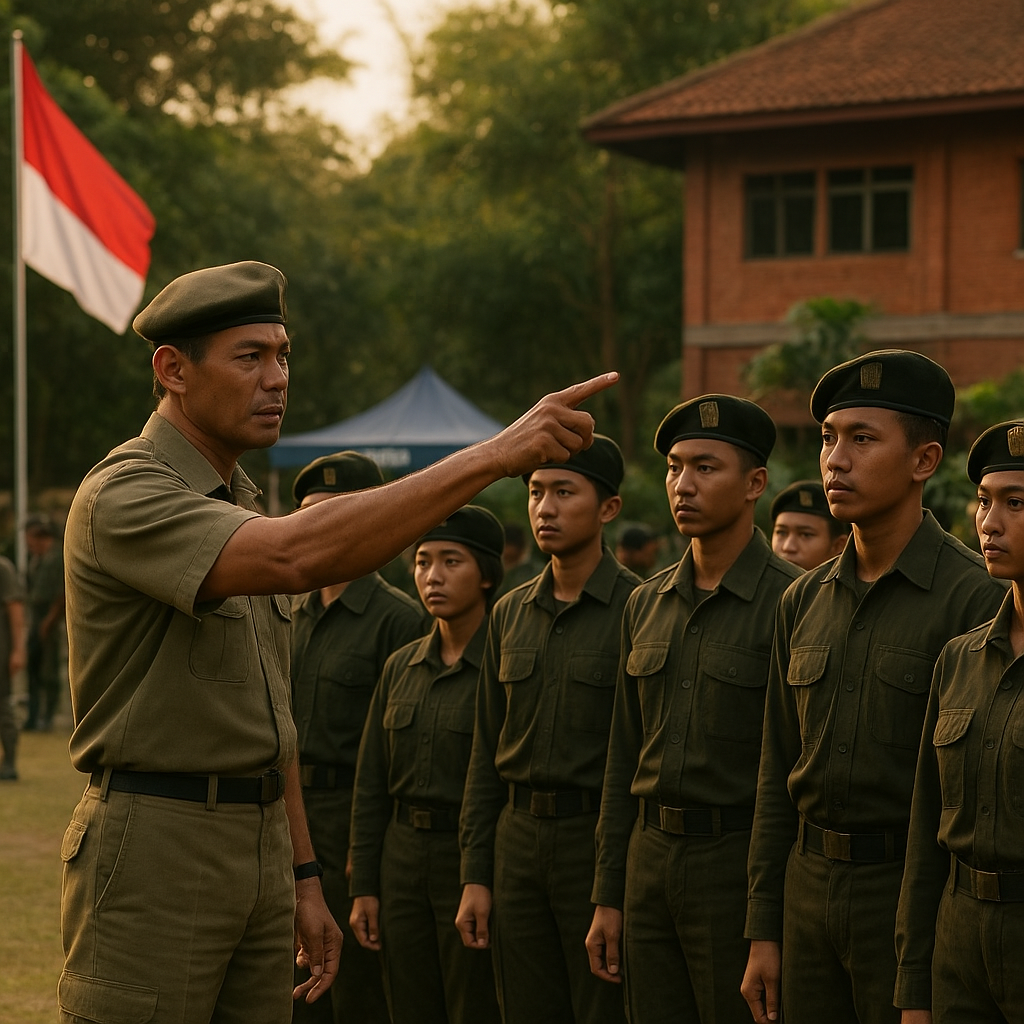 Pelatihan Dasar Menwa: Membangun Kepemimpinan dan Kesadaran...