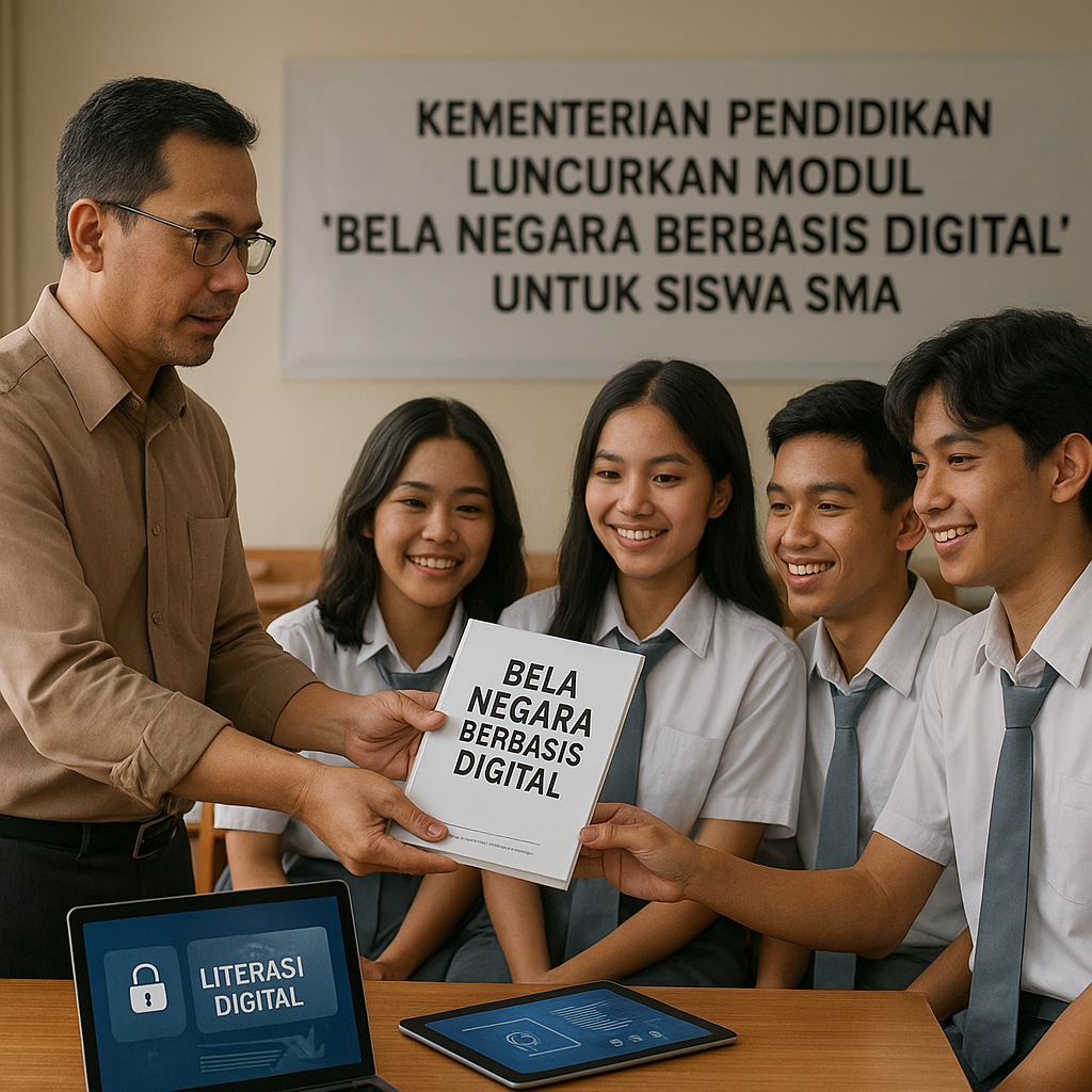 Kementerian Pendidikan Luncurkan Modul 'Bela Negara Berbasis...