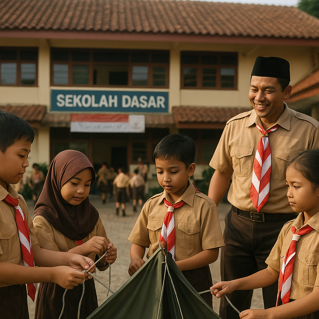 Pendidikan Karakter melalui Ekstrakurikuler Pramuka di Sekol...