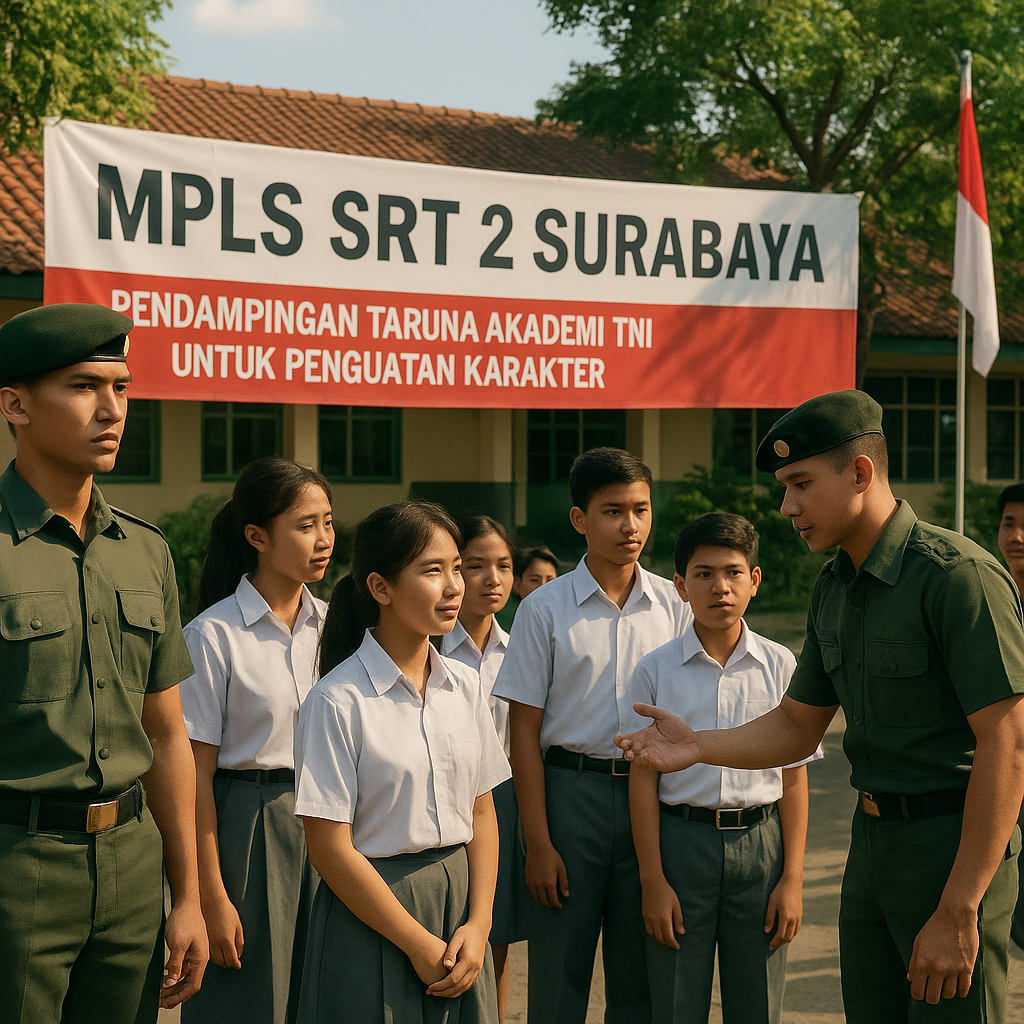 MPLS SRT 2 Surabaya Diisi Pendampingan Taruna Akademi TNI un...