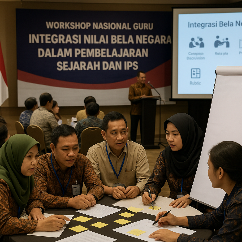 Workshop Nasional Guru: Integrasi Nilai Bela Negara dalam Pe...