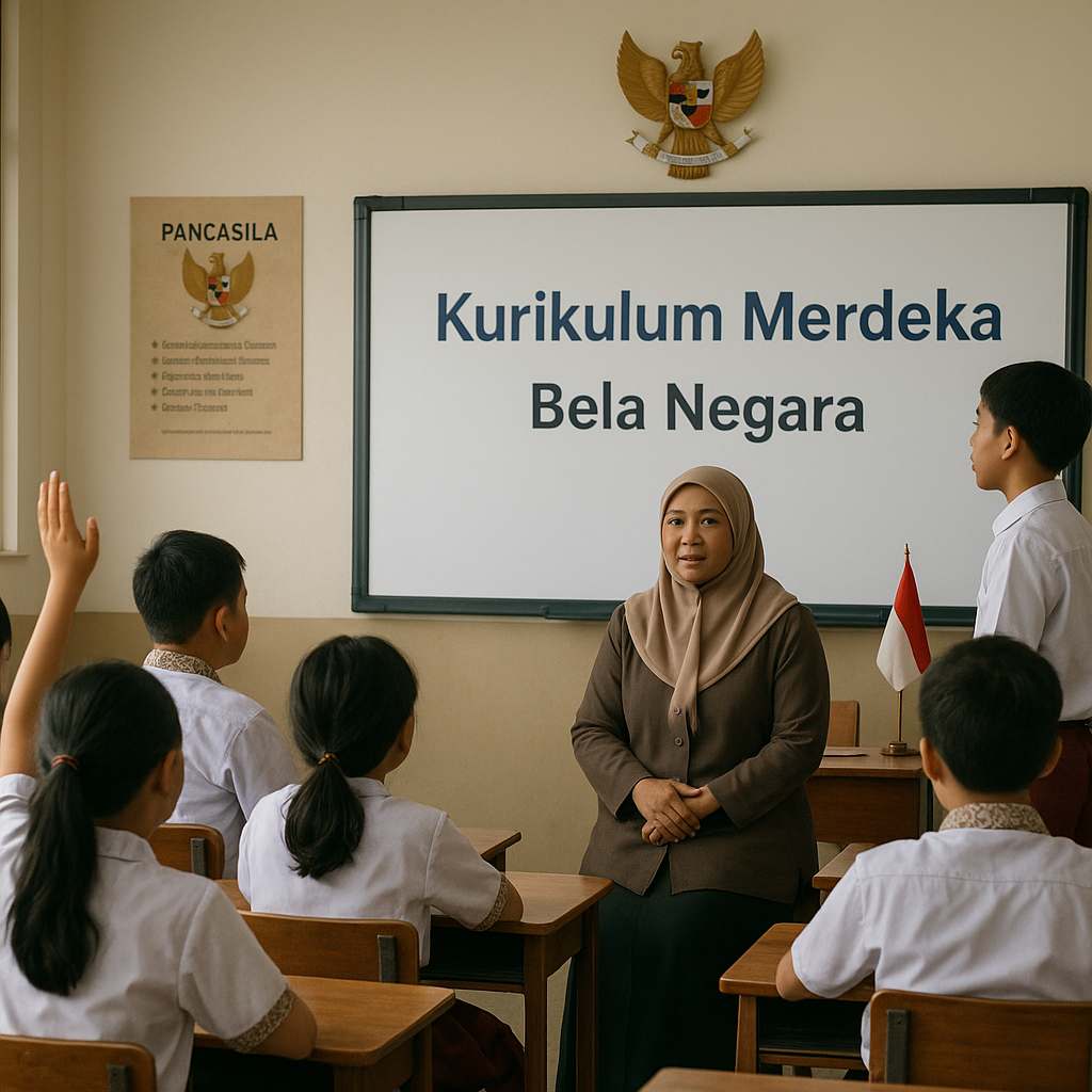 Kemendikbudristek Integrasikan Nilai Bela Negara dalam Kurik...
