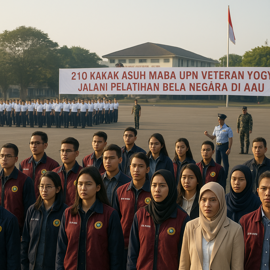 210 Kakak Asuh Maba UPN Veteran Yogya Jalani Pelatihan Bela...