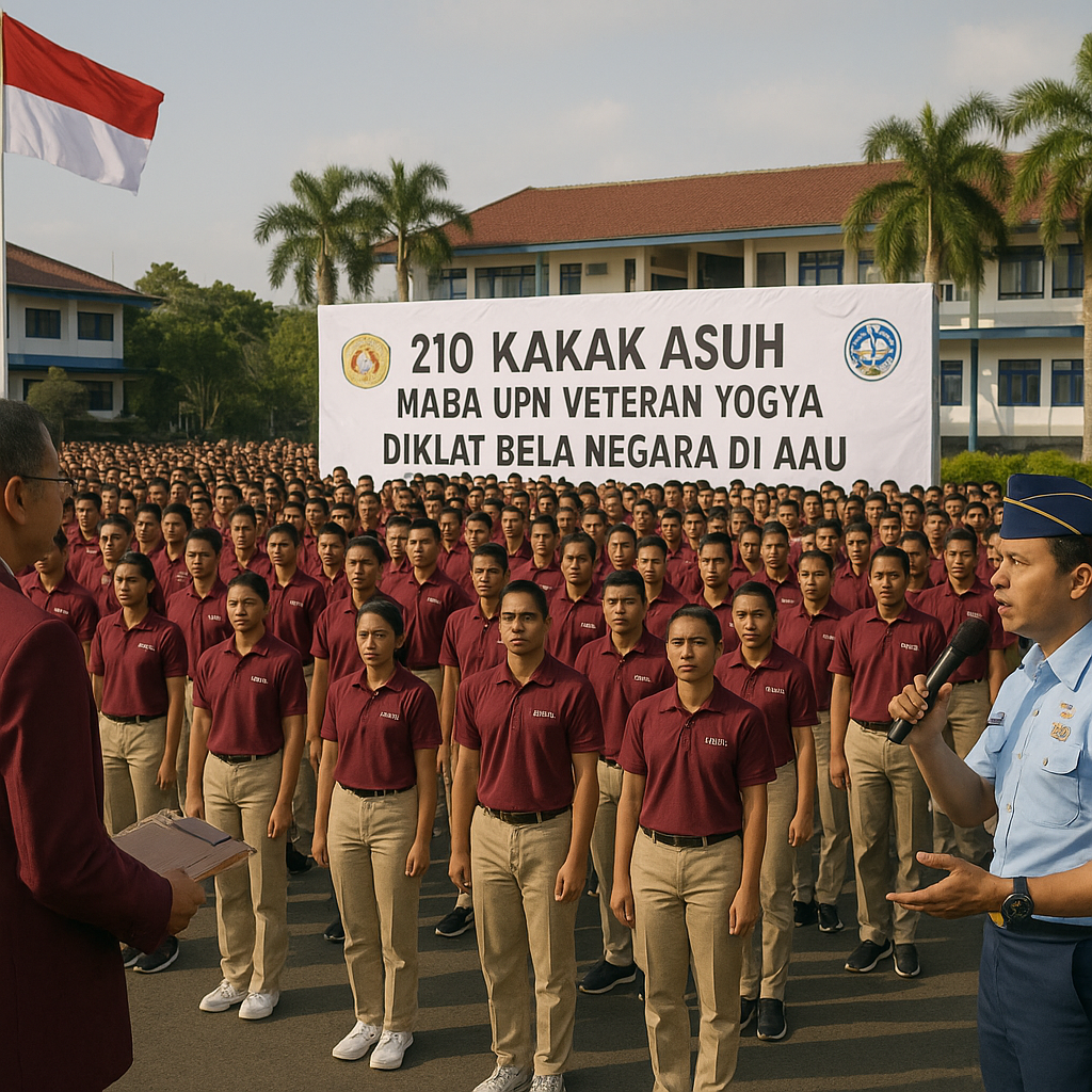 210 Kakak Asuh Maba UPN Veteran Yogya Jalani Pelatihan Bela...