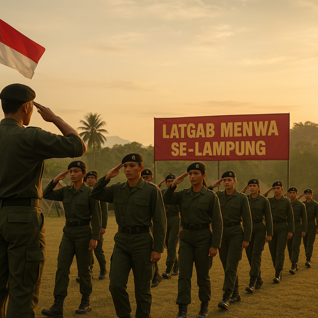 Latgab Menwa Se-Lampung untuk Perkuat Disiplin dan Nasionali...