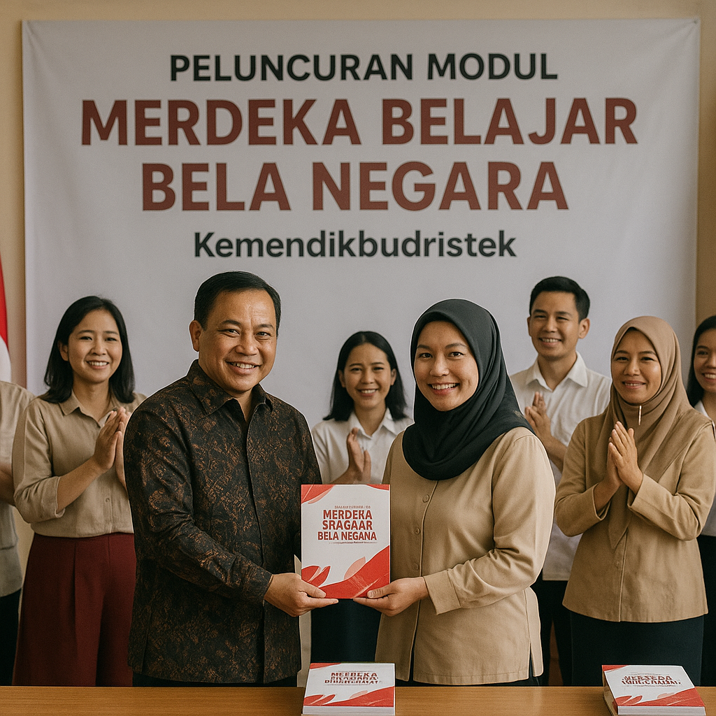 Kemendikbudristek Luncurkan Modul "Merdeka Belajar Bela Negara" untuk Guru SD-SMA