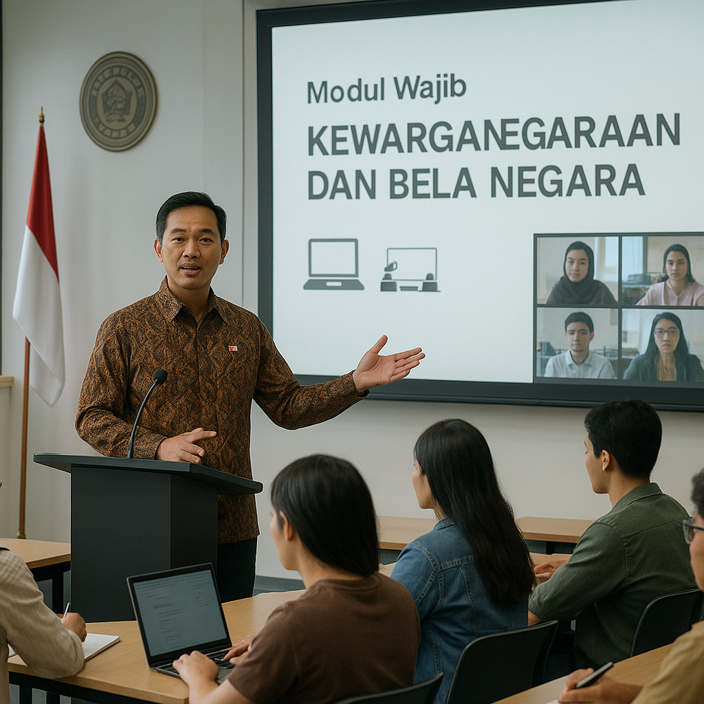 Kampus Merdeka Perkuat Modul 'Kewarganegaraan dan Bela Negar...