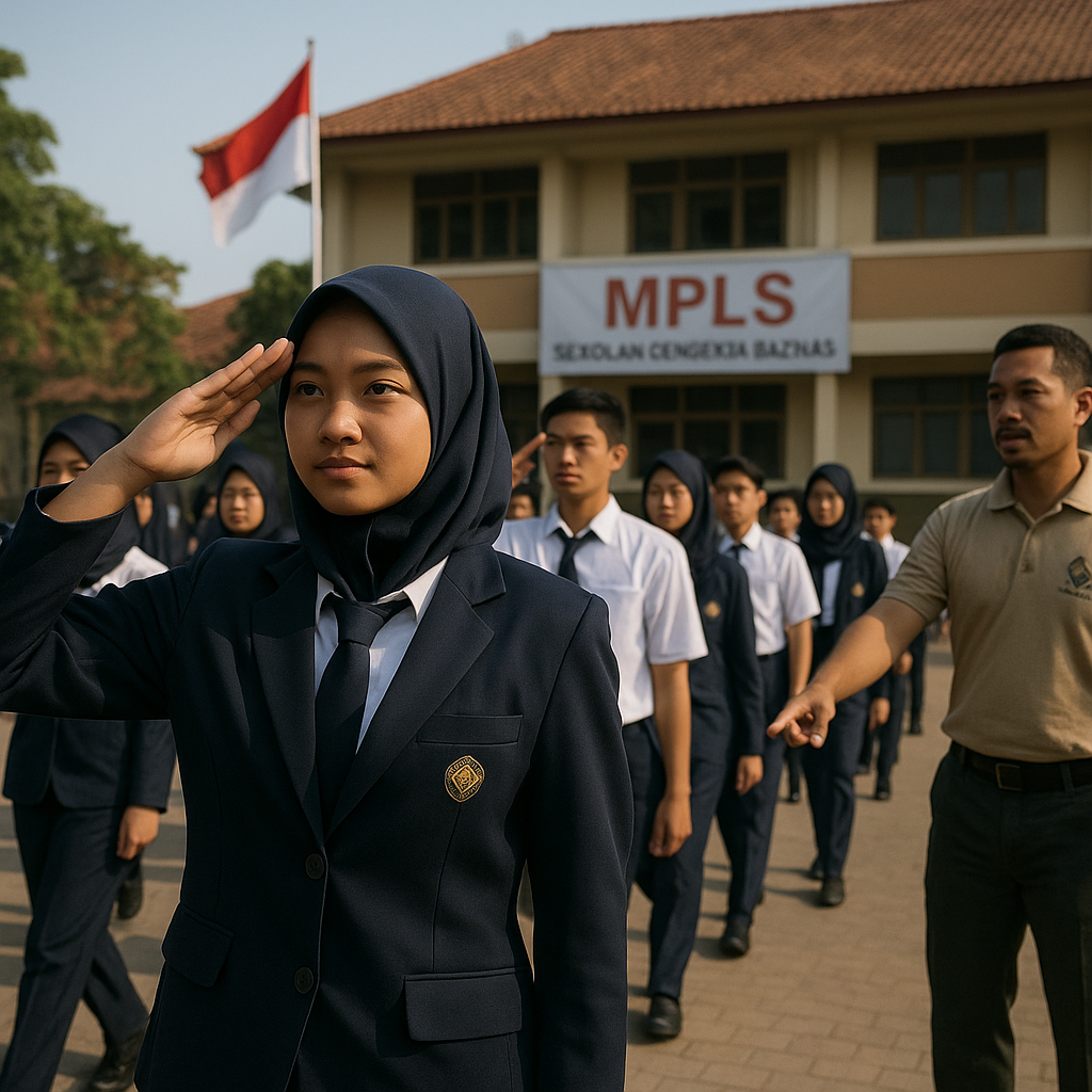 Sekolah Cendekia Baznas Integrasikan Latihan Dasar Bela Negara dalam MPLS