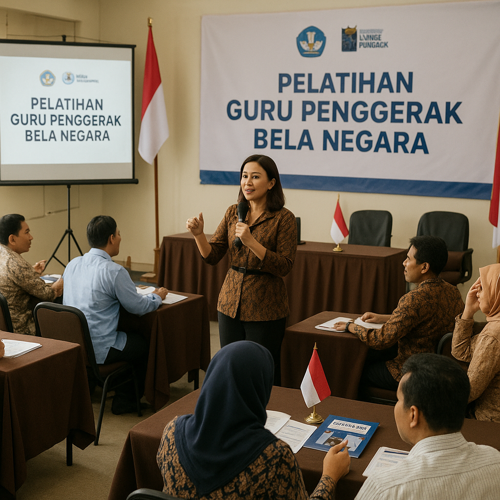 Pelatihan Guru Penggerak Bela Negara Dimulai di 10 Provinsi...