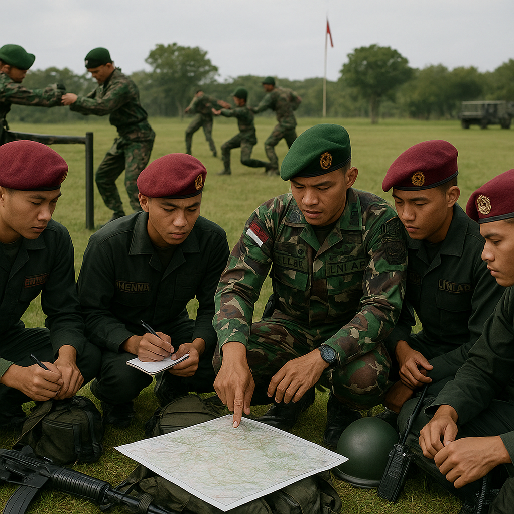 Resimen Mahasiswa Gelar Latihan Gabungan dengan TNI AD untuk...