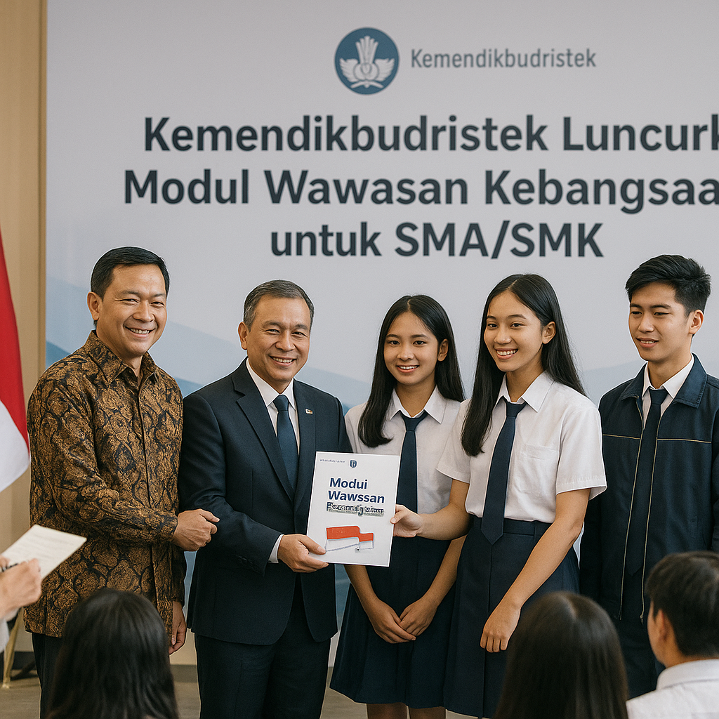 Kemendikbudristek Luncurkan Modul Wawasan Kebangsaan untuk S...