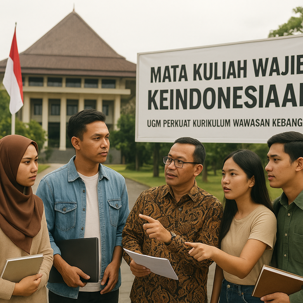Universitas Gadjah Mada Perkuat Kurikulum Wawasan Kebangsaan...