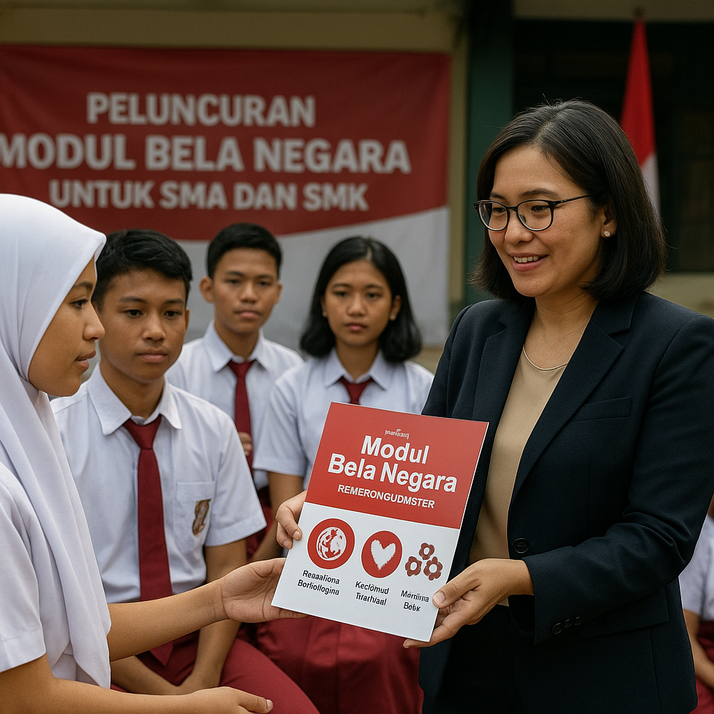 Kemendikbudristek Luncurkan Modul Bela Negara untuk SMA dan...