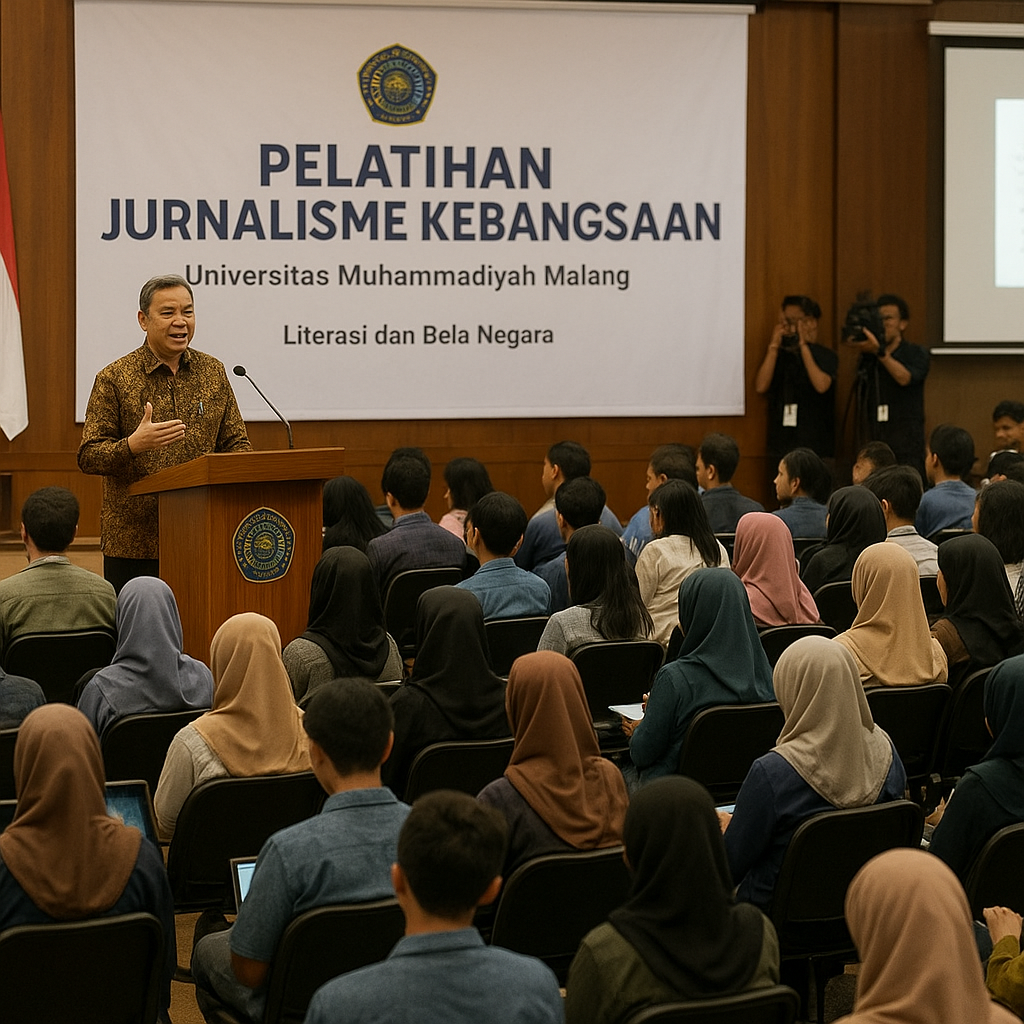 Kampus Muhammadiyah Gelar Pelatihan Jurnalisme Kebangsaan ba...