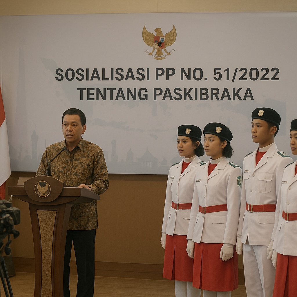 Sosialisasi PP No. 51/2022 tentang Paskibraka Digelar di 10...