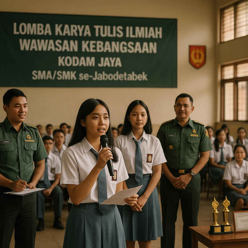 Kodam Jaya Gelar Lomba Karya Tulis Wawasan Kebangsaan bagi P...