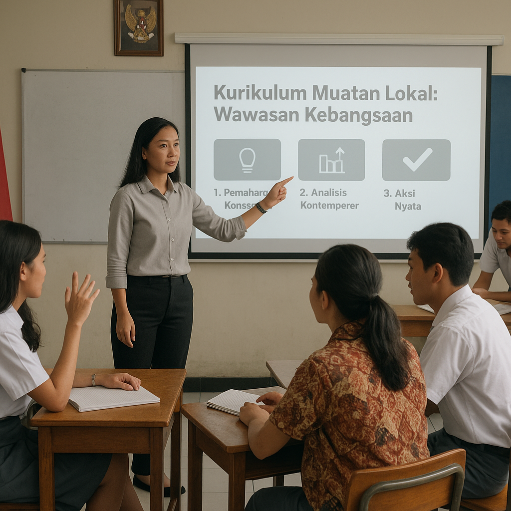 Kurikulum Muatan Lokal Wawasan Kebangsaan Diuji Coba di Seju...