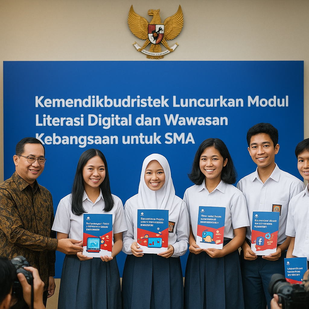 Kemendikbudristek Luncurkan Modul Literasi Digital dan Wawas...