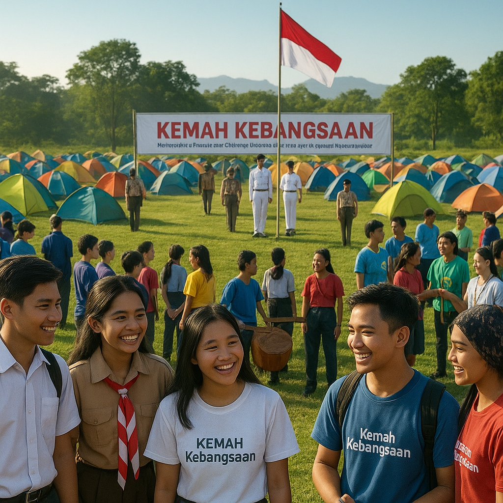 Siswa SMA Ikuti Kemah Kebangsaan untuk Perkuat Toleransi dan...