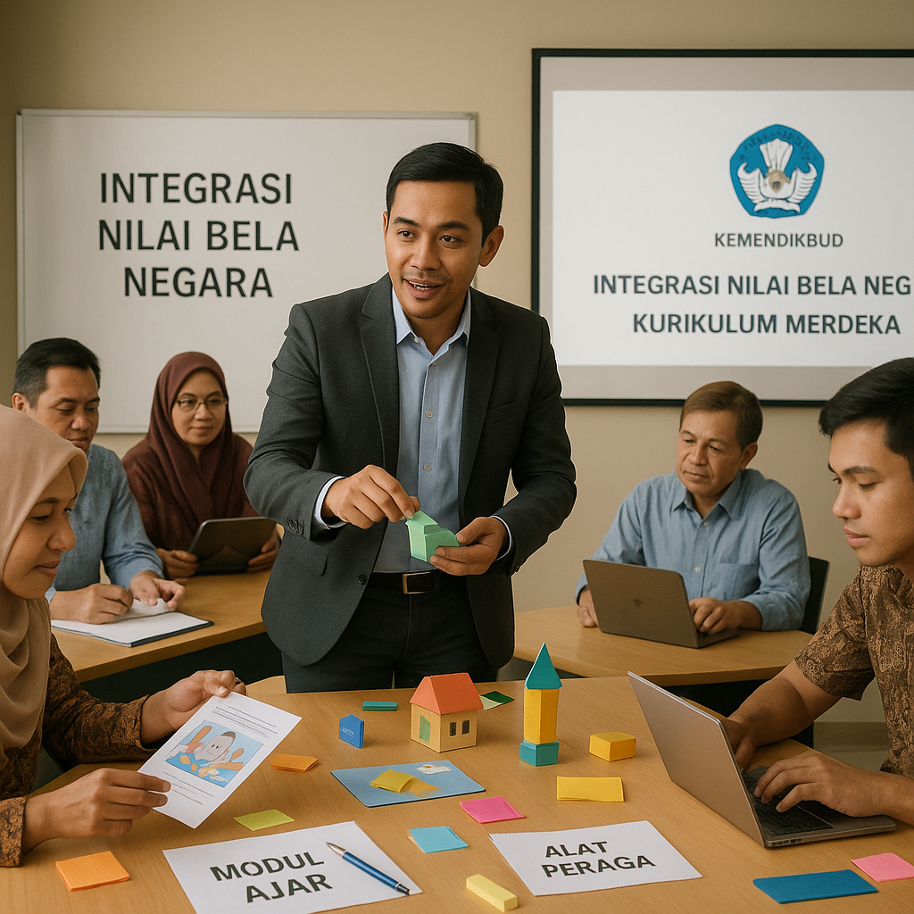 Guru Dilatih Kembali untuk Integrasikan Nilai Bela Negara da...