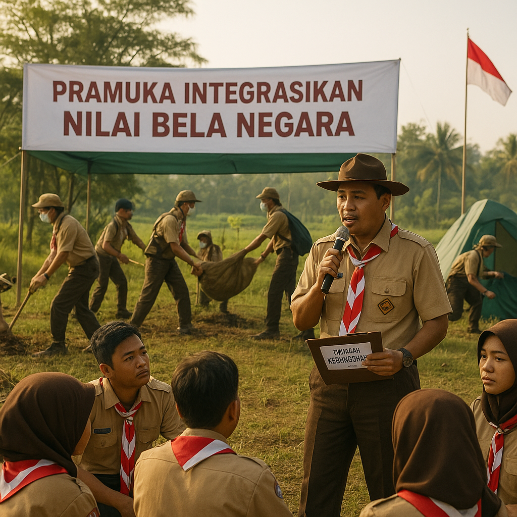 Pramuka Indonesia Integrasikan Nilai Bela Negara ke Kegiatan