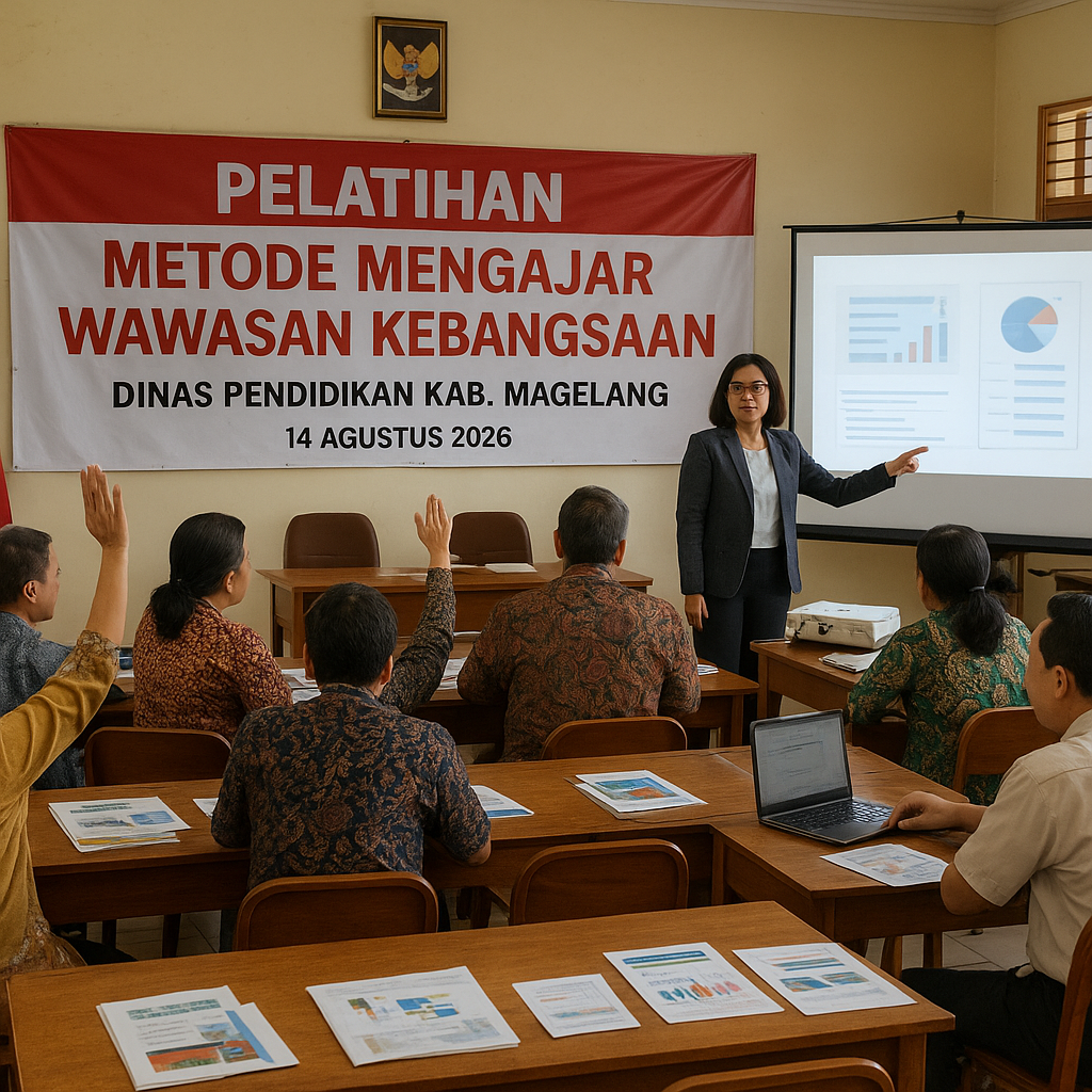 Guru SD di Magelang Dapat Pelatihan Metode Mengajar Wawasan...