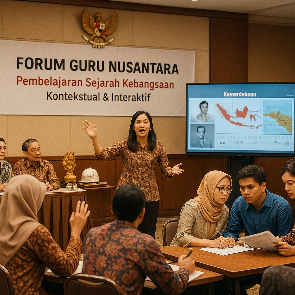 Forum Guru Nusantara: Pembelajaran Sejarah Kebangsaan Harus...