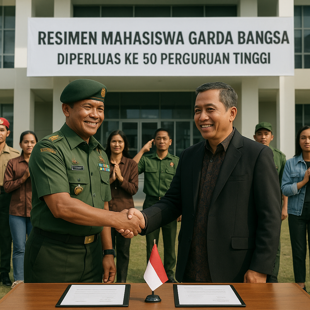Kolaborasi Kampus dan TNI AD: Program 'Resimen Mahasiswa Gar...