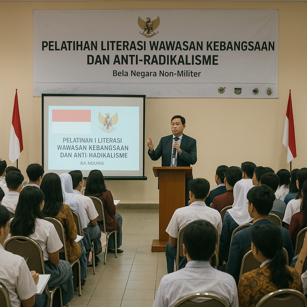 Pelajar SMA di Bandung Ikuti Pelatihan Literasi Wawasan Keba...