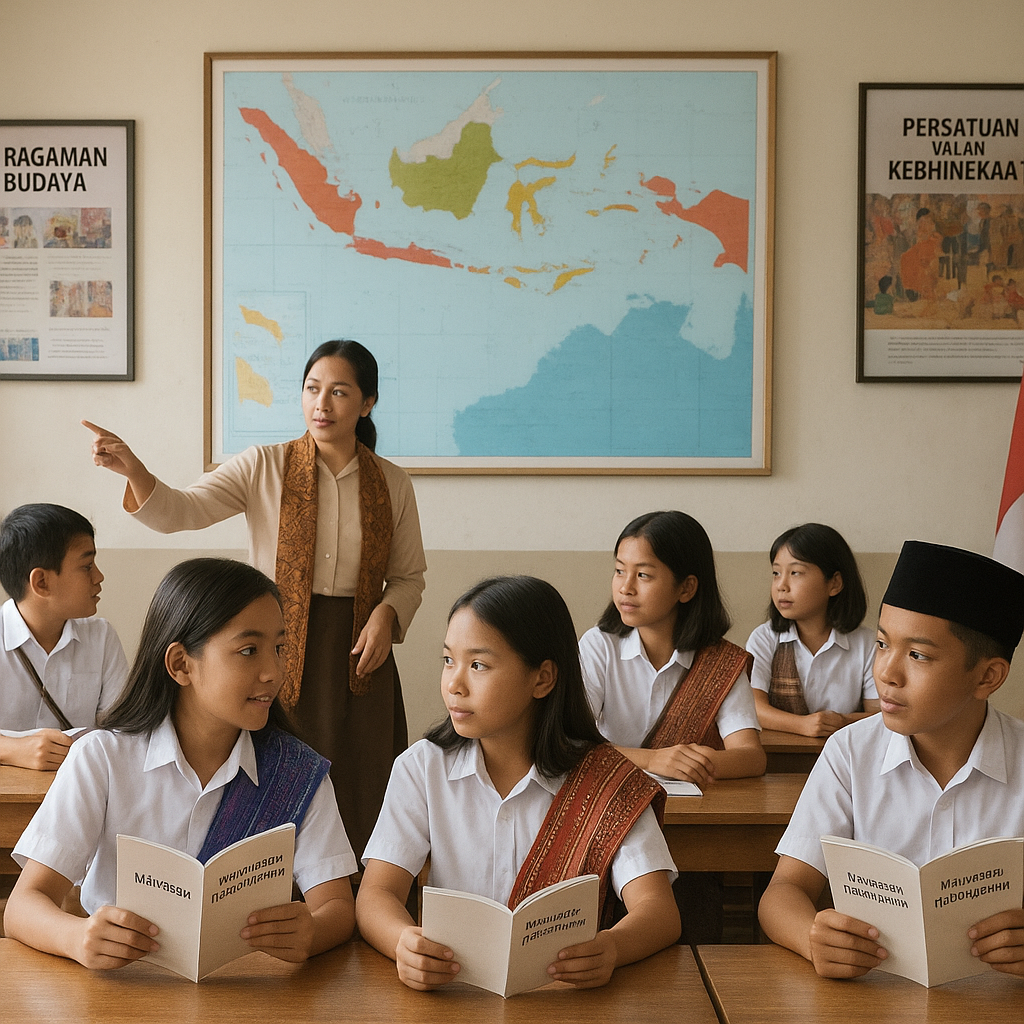 Kurikulum Muatan Lokal Wawasan Kebangsaan Diujicobakan di Li...