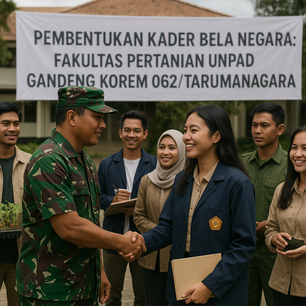 Pembentukan Kader Bela Negara: Fakultas Pertanian Unpad Gand...
