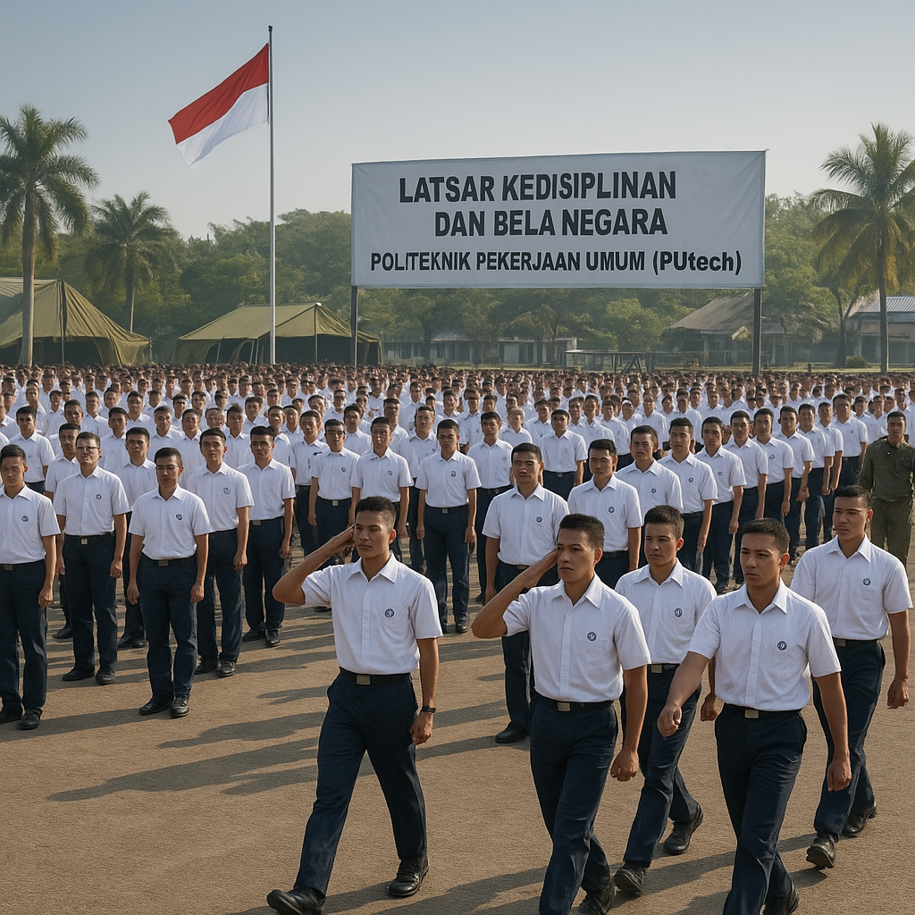 Bentuk Karakter dan Jiwa Kebangsaan, Mahasiswa Baru PUtech I...