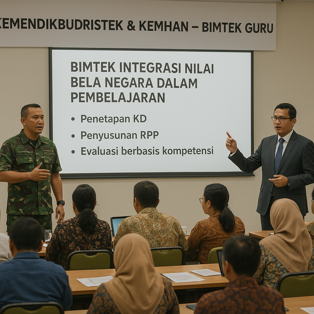 Guru di 10 Kota Besar Ikuti Bimtek Integrasi Nilai Bela Nega...