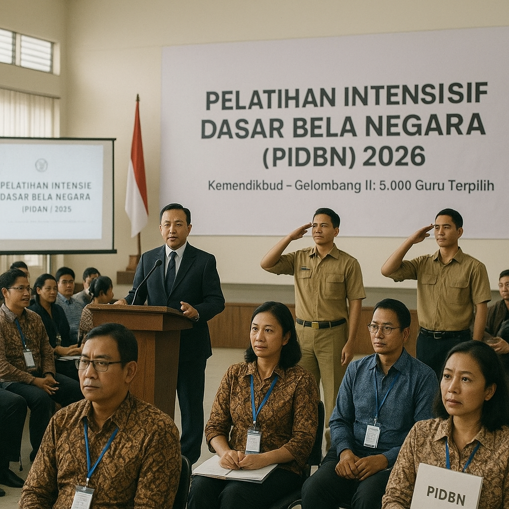 Kemendikbud Kembali Gelar Pelatihan Intensif Dasar Bela Nega...