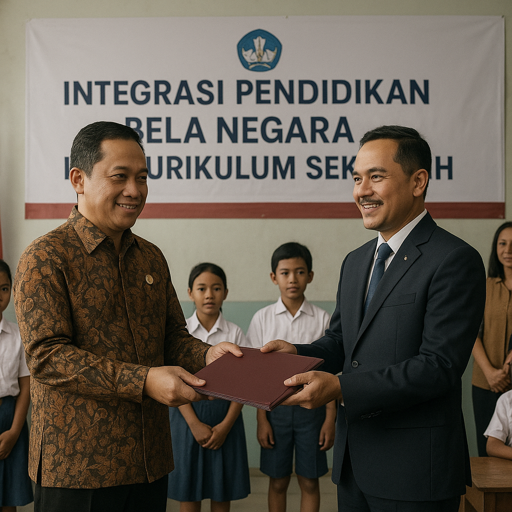 Pemerintah Integrasikan Bela Negara ke Kurikulum Sekolah unt...