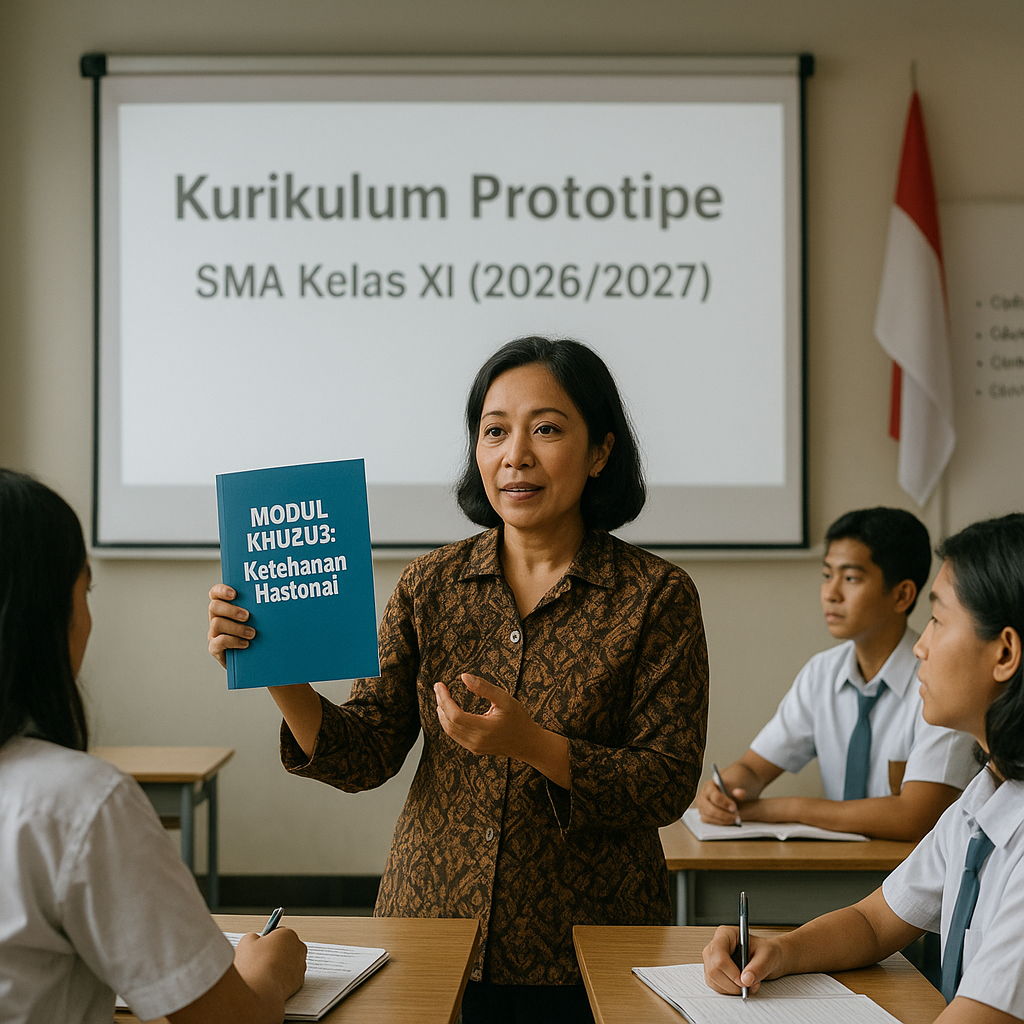 Kurikulum Prototipe Ditambah Modul Khusus 'Ketahanan Nasiona...