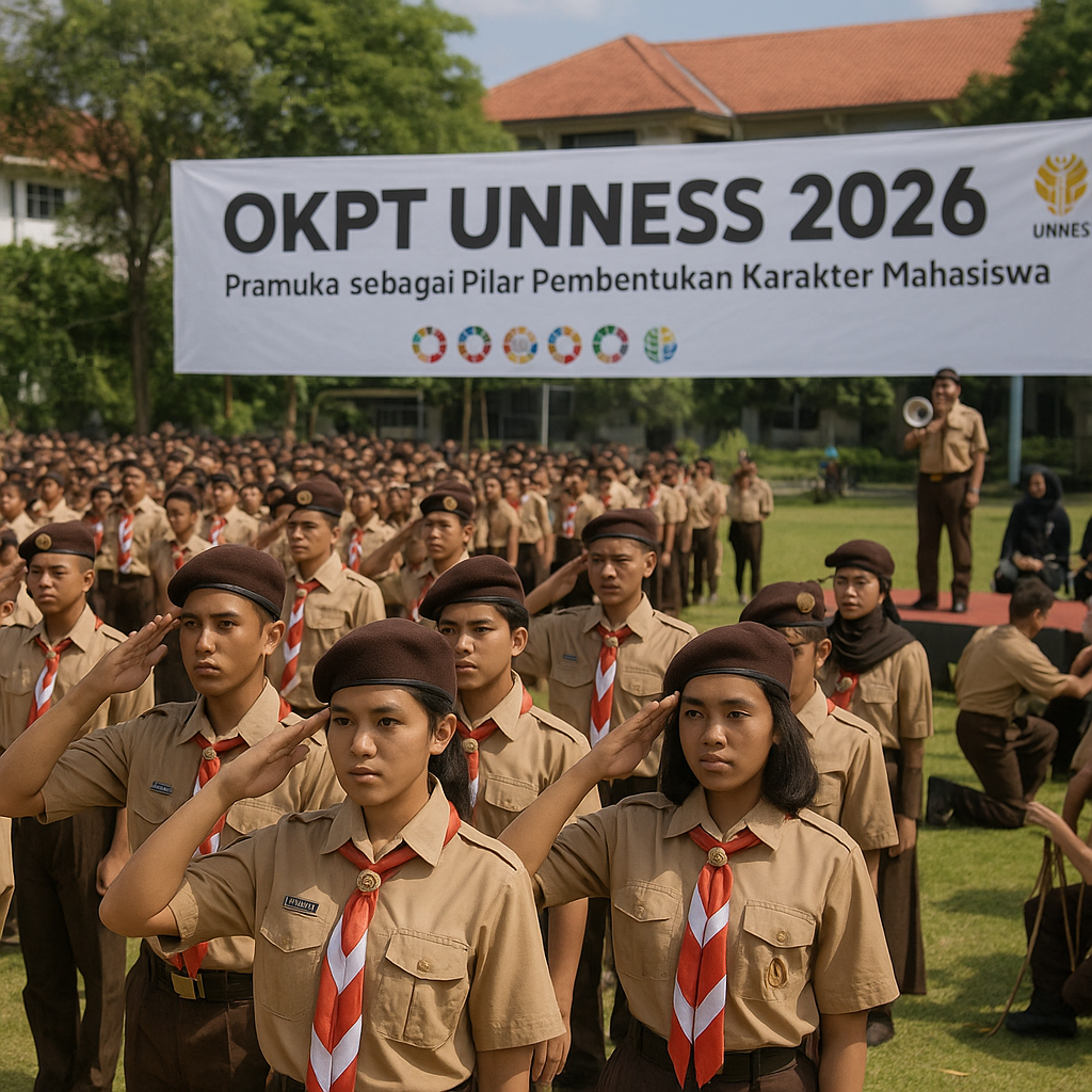 OKPT UNNES 2026 Teguhkan Pramuka sebagai Pilar Pembentukan K...