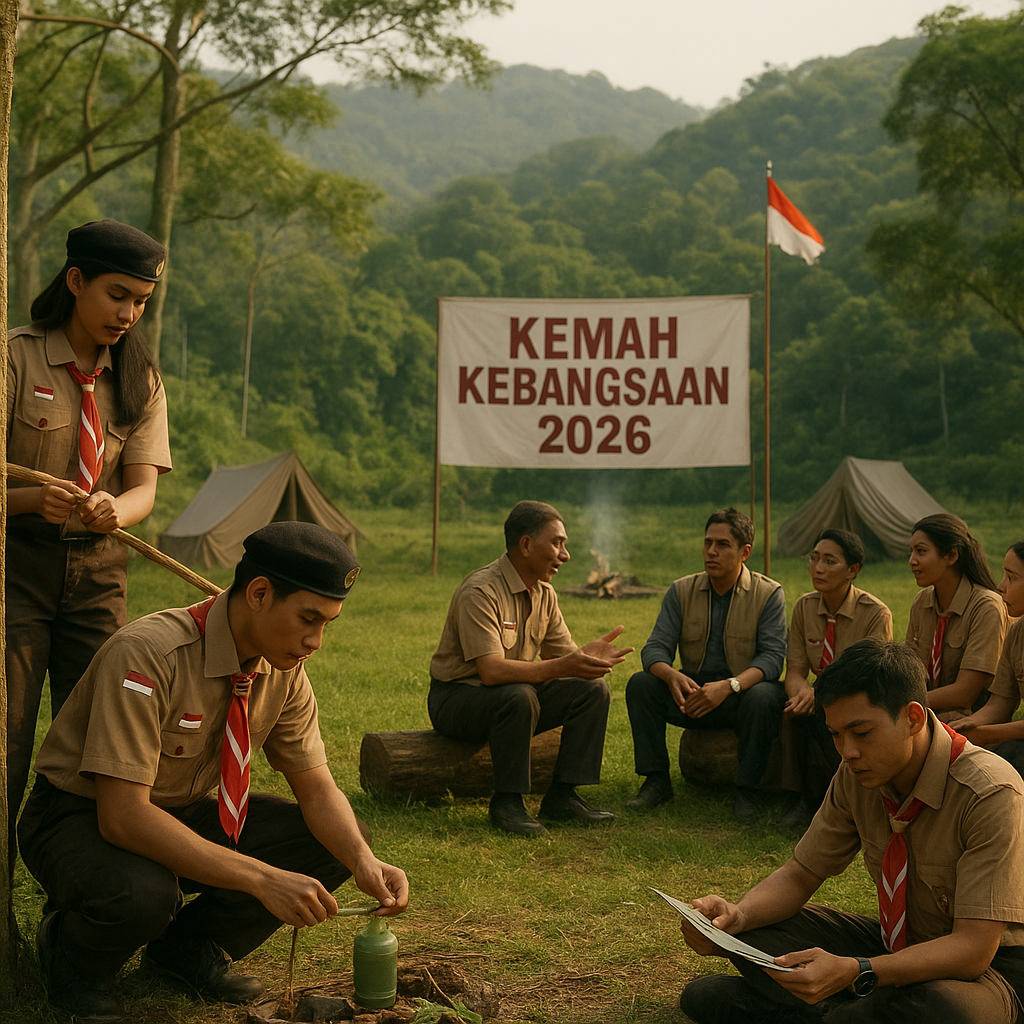 Kemah Kebangsaan Pramuka Penegak Se-Jawa Barat Fokus pada Ke...