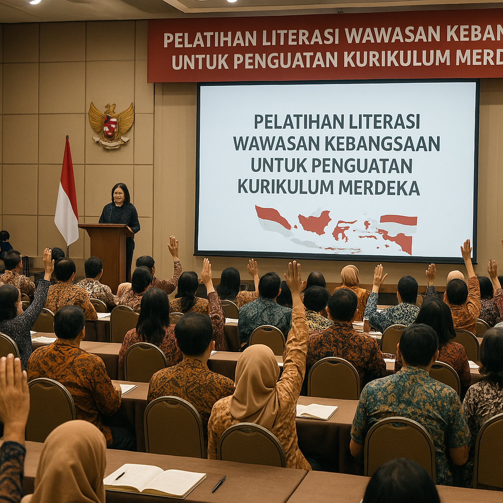 Guru di 50 Kabupaten Ikuti Pelatihan Literasi Wawasan Kebang...
