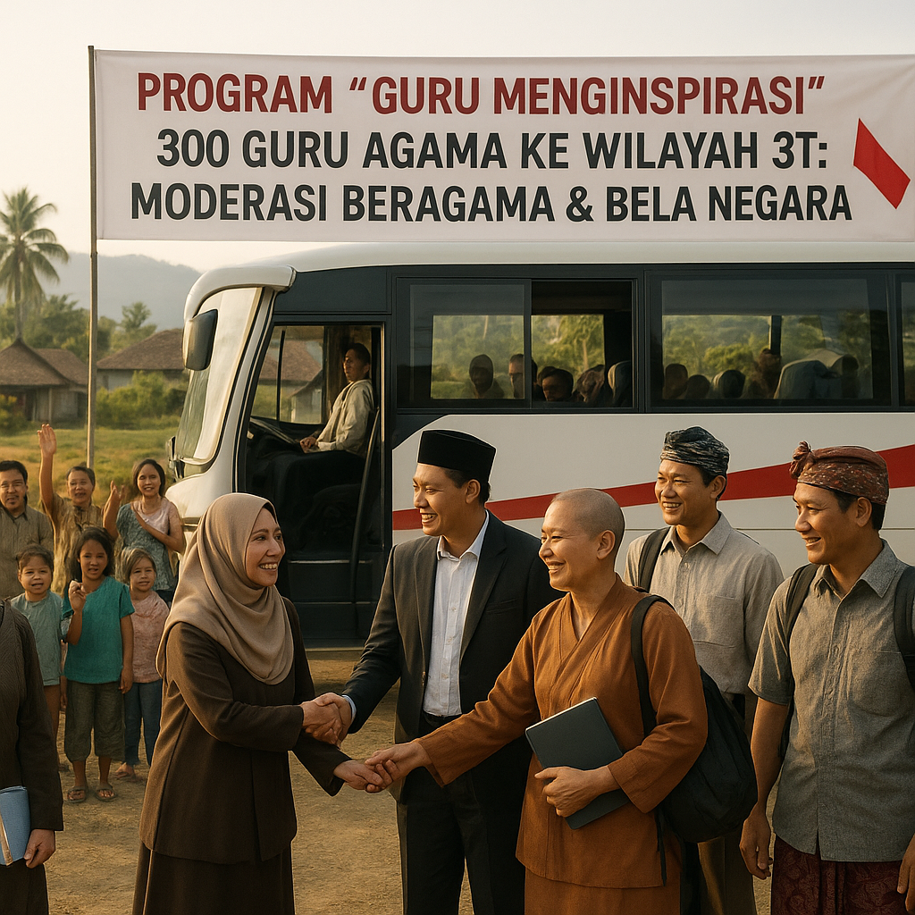 Program 'Guru Menginspirasi': 300 Guru Agama Diberangkatkan...