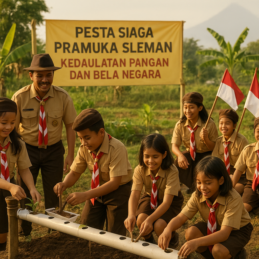 Pesta Siaga Pramuka Usung Tema 'Kedaulatan Pangan dan Bela N...