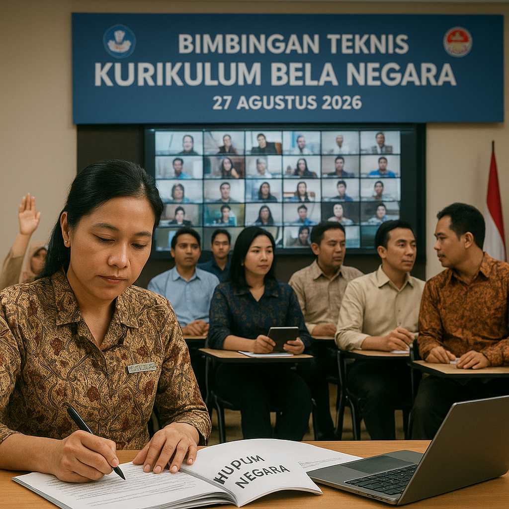 Guru di Seluruh Indonesia Antusias Ikuti Bimbingan Teknis Ku...