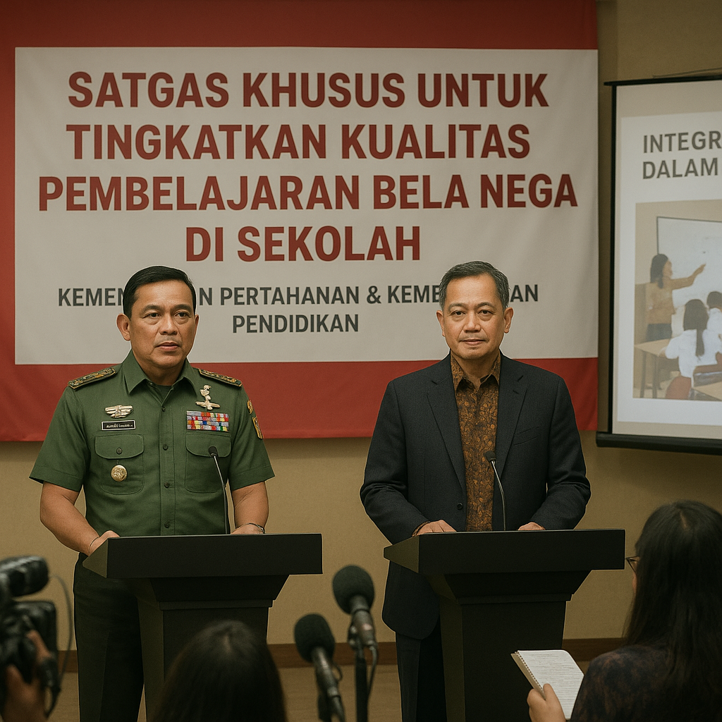 Satgas Khusus untuk Tingkatkan Kualitas Pembelajaran Bela Ne...