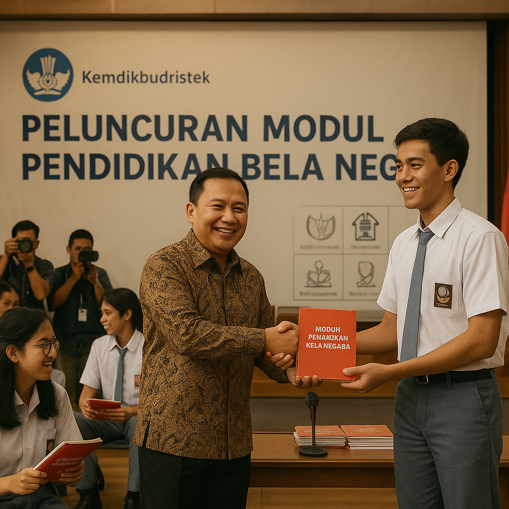 Kemdikbudristek Luncurkan Modul Pendidikan Bela Negara untuk...