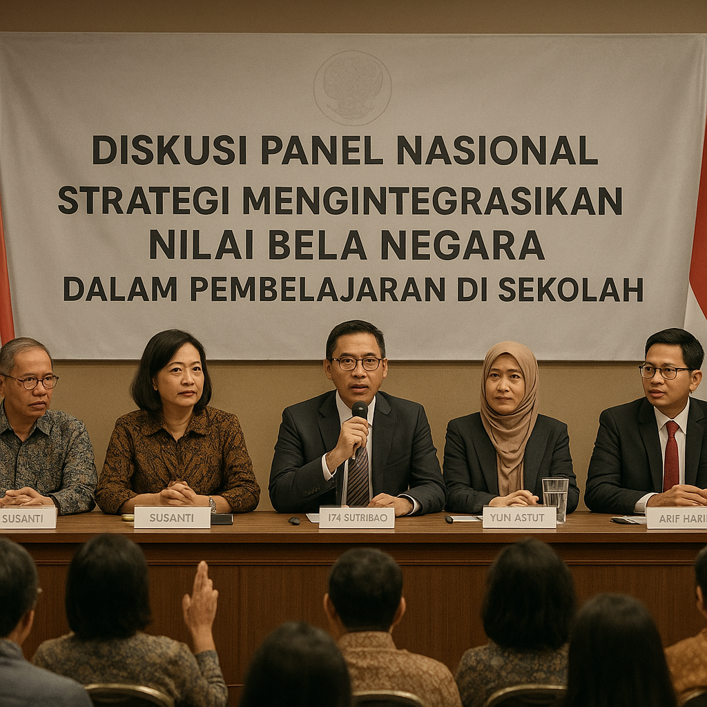 Diskusi Panel Nasional: Strategi Mengintegrasikan Nilai Bela...